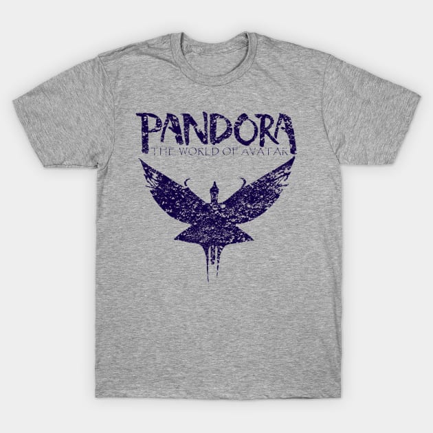 Pandora - The World of Avatar - Navy T-Shirt by PoppedCultureTees